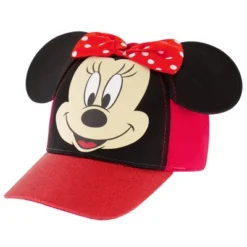 Disney Girls Minnie Mouse Glitter Baseball Cap -Disney Clothing Store GUEST 0098f24c dade 419a b135 bc5278922277