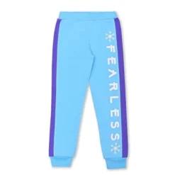 Disney Girl's 2-Pack Fearless Frozen Graphic Pullover Sweatshirt And Taped Jogger Pants Set For Toddler