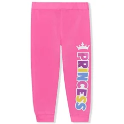 Disney Princess Girl's 2-Pack Graphic Pullover Sweatshirt And Jogger Pants Set For Toddler