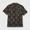 Men's Disney 100 Unified Characters Woven Button-Up Shirt - Black - Disney Store -Disney Clothing Store GUEST 08dcccf1 ba28 4911 8c2e d062c4a98cc3