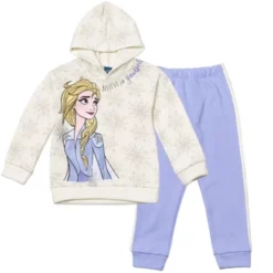 Disney Frozen Elsa Girls Fleece Pullover Crossover Hoodie And Pants Outfit Set Little Kid -Disney Clothing Store GUEST 0ba8ac2d 3bf7 4ab0 a7f6 db6f0fe4de85