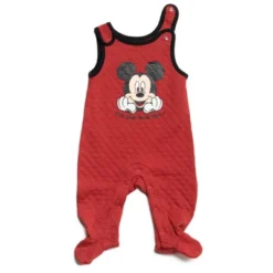 Disney Mickey Mouse Baby Bodysuit And Snap French Terry Overall Newborn To Infant -Disney Clothing Store GUEST 1ba6337a 7828 4246 92ac 6e36eed0fc21