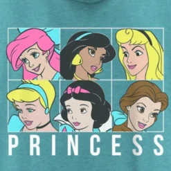 Women's Disney Princess Squares Racerback Tank Top