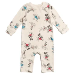 Disney Mickey Mouse Donald Duck Goofy Baby Snap Sleep N' Play Coverall Newborn To Infant -Disney Clothing Store GUEST 2123621e c6a3 40f6 828b 642e3eb9d653