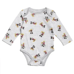 Disney Mickey Mouse Baby Bodysuit And Snap French Terry Overall Newborn To Infant -Disney Clothing Store GUEST 212c5e8a 79a9 4acd 9960 2fff28fa81b4