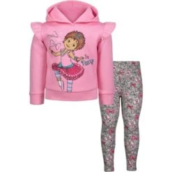 Disney Fancy Nancy Girls Fashion Pullover Fleece Hoodie & Leggings -Disney Clothing Store GUEST 2413c586 b8e7 415c 9c5c 8c3c8aaa1e07
