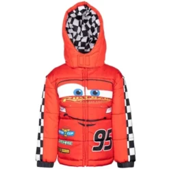 Disney Pixar Cars Lightning McQueen Winter Coat Puffer Jacket Little Kid -Disney Clothing Store GUEST 3101bb47 064b 42fa 8da6 997f85d64f9d