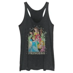 Women's Disney Princess Arch Racerback Tank Top -Disney Clothing Store GUEST 315136a8 c3a9 4f64 816f e7ae46541cf4