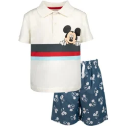 Disney Lion King Mickey Mouse Polo Shirt And Shorts Toddler -Disney Clothing Store GUEST 3f78025f 739e 4773 858d 8299222bb359