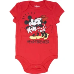 Disney Minnie Mouse Mickey Donald Duck Baby Girls 5 Pack Bodysuits Newborn To Infant -Disney Clothing Store GUEST 51c509fe 059f 49d7 bb86 f401d99fa5c1