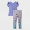 Toddler Girls' 4pc Disney Frozen Top And Bottom Set - Blue -Disney Clothing Store GUEST 55c27a32 0296 46e9 95ef 62a591dcd953
