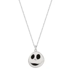 Disney The Nightmare Before Christmas Womens Jack Skellington Face Necklace, 18'' -Disney Clothing Store GUEST 62099aaa 9355 4b80 b4dd 12a0c6fb4250