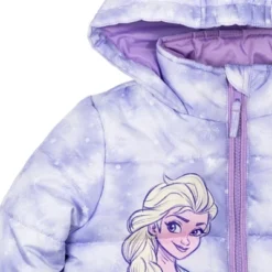 Disney Frozen Princess Anna Elsa Girls Zip Up Puffer Jacket Little Kid -Disney Clothing Store GUEST 6767d2e0 ed9b 4fd2 bdce a26fec777c88
