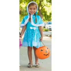 Disney Frozen Elsa Girls Fur Dress Little Kid To Big Kid