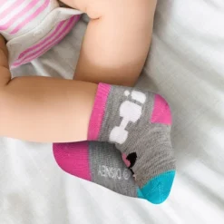 Disney Minnie Mouse Baby-girls 10-pack Infant Sock, Multicolor (0-24 Months)