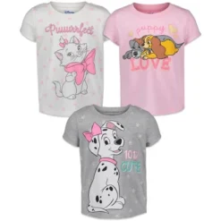 Disney Classics Lady And The Tramp Baby Girls 3 Pack Graphic T-Shirts Infant -Disney Clothing Store GUEST 84211c24 b918 4244 b2e1 c0096744a0e5 1