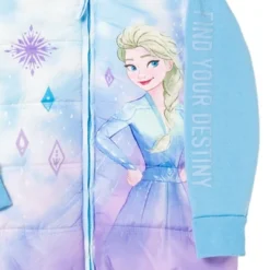 Disney Frozen Elsa Girls Zip Up Vest 2fer Jacket Little Kid -Disney Clothing Store GUEST 85dca70a ee2e 430b b78c cf20e8eef338