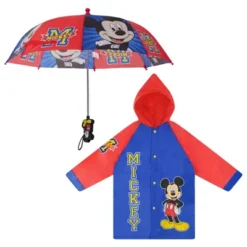 Disney Mickey Mouse Boys Umbrella And Raincoat Set, Kids Ages 2-5 -Disney Clothing Store GUEST 86761d21 d57e 4d1c bfd6 f9a80e999b24