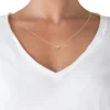Disney Jewelry For Mom - Mom Gold Plated Sterling Silver CZ Princess Tiara Design, Script Mom, 18" -Disney Clothing Store GUEST 88c3e01c 6c77 4815 9e74 7adf2690fcb2