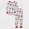 Toddler 4pc Disney Cozy Holiday Minnie And Mickey Fair Isle Pajama Set - White -Disney Clothing Store GUEST 8983c381 6502 49b1 ace8 21088abb8b7a