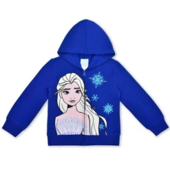 Disney Girl's 3-Pack Frozen Sisters For Life Short Sleeve Graphic Tee, Hoodie And Snowflake Legging Pant Set For Kids