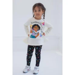 Disney Encanto Mirabel Luisa Isabela Girls Pullover Fleece Sweatshirt And Leggings Outfit Set Toddler -Disney Clothing Store GUEST 9085ac07 ff78 4cd8 b6c0 5b335426a2b4