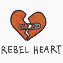 Disney Women's Cruella Rebel Heart T-Shirt