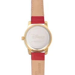 Women's Disney Minnie Mouse Gold Alloy Watch - Red -Disney Clothing Store GUEST a1faacd6 45ef 4818 9fe0 09c25d491307
