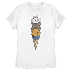 Disney Women's Aristocats Triple Scoop Kittens T-Shirt -Disney Clothing Store GUEST a378e91c 59d0 463c 85e7 7553c1d752bb