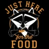 Disney Men's Pocahontas Meeko Just Here For The Food T-Shirt - Black - 2X Big Tall -Disney Clothing Store GUEST a4bd15b7 293d 4396 aaa1 c68bf2de51e0