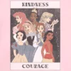 Junior's Disney Princesses Kindness And Courage Poster T-Shirt -Disney Clothing Store GUEST a88e89e0 a9b5 4634 ad88 b4e0e055ffe8