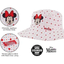 Disney Minnie Mouse Girls Baseball Cap & Bucket Sunhat -Disney Clothing Store GUEST ad1ed315 b8ce 468b a4c5 7dcba41875a9