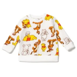 Disney Winnie The Pooh Tigger Fleece Pullover Sweatshirt And Pants Set Newborn To Toddler