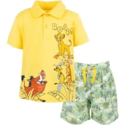 Disney Lion King Mickey Mouse Polo Shirt And Shorts Toddler -Disney Clothing Store GUEST af0d8458 2946 4be5 b2ed a413fbcfdc95
