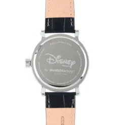 Men's Disney Mickey Mouse Shinny Silver Vintage Articulating Watch With Alloy Case - Black -Disney Clothing Store GUEST b0138f1a 9fe7 4ea1 8b9d 51134803a51a
