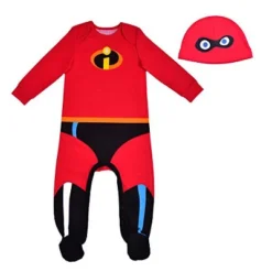 Disney Baby Boy's The Incredibles Jack Jack 2 Piece Coverall Suit Footie With Cap Set For Infant -Disney Clothing Store GUEST caddd565 6444 4815 bdcc cbba22885990