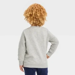 Toddler Boys' Disney Printed Sweatshirt - Gray