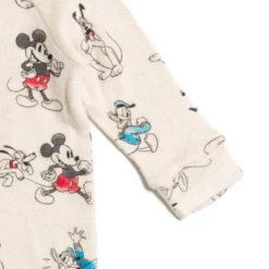 Disney Mickey Mouse Donald Duck Goofy Baby Snap Sleep N' Play Coverall Newborn To Infant -Disney Clothing Store GUEST e2b1f2ea 48f4 4ee4 ba9c 7da8ae64f4fb