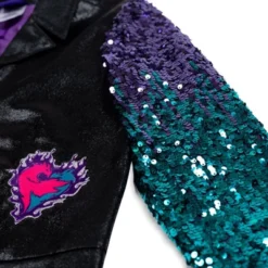 Disney Descendants Mal Sequin Zip Up Jacket Little Kid To Big Kid -Disney Clothing Store GUEST e792147a 755c 4fad 85d2 a155f72df80c