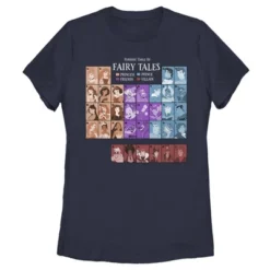 Women's Disney Princesses Periodic Table T-Shirt -Disney Clothing Store GUEST ec02690c e7f2 4f7f 8940 5cd3cc98223f