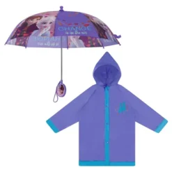 Disney Frozen Elsa And Anna Girl’s Umbrella And Raincoat Set, Kids Ages 4-7 -Disney Clothing Store GUEST f9a6937f d173 413b b3fa 8ac06a9b53b7
